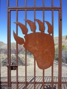 Bear Claw on Gate