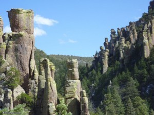 Valley of Stacked Rocks in Chiricahua Wilderness