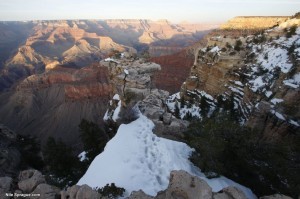 Grand Canyon Snow and Sunset Grand Canyon Snow and Sunset
